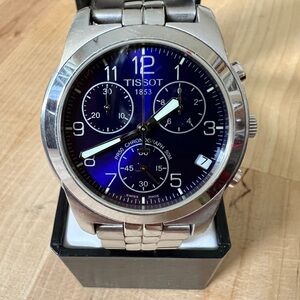 Tissot PR50 Chronograph Watch
Circa 2000 vintage. Sapphire Crystal.